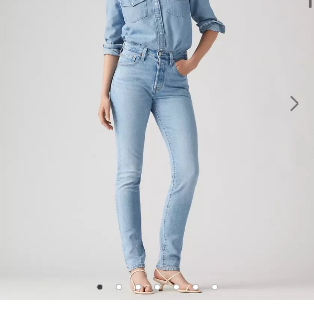 Levi's Blue Skinny Pants